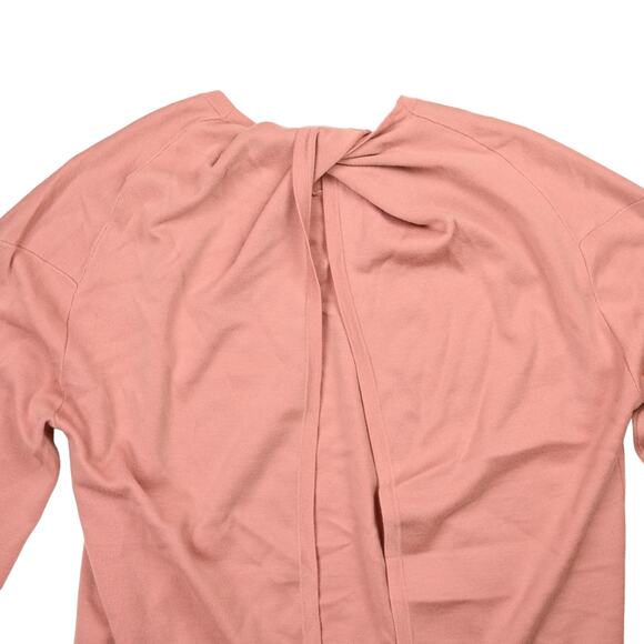 Theory Twylina Refine Flyaway Back Sweater, large - Picture 4 of 5